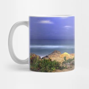 Laying on the Beach at Night Mug